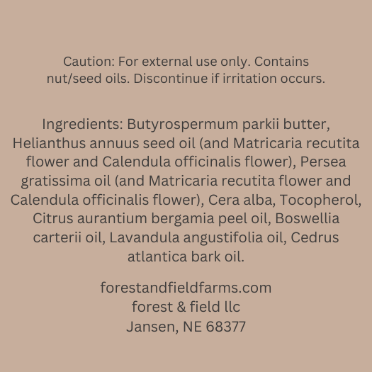 Bergamot Blend Cuticle Salve