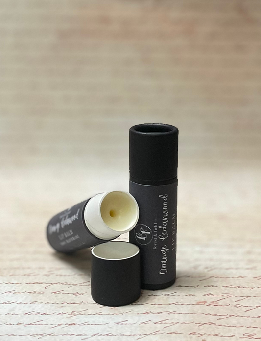 Orange Cedarwood Lip Balm