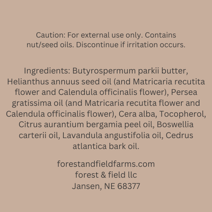 Bergamot Blend Cuticle Salve
